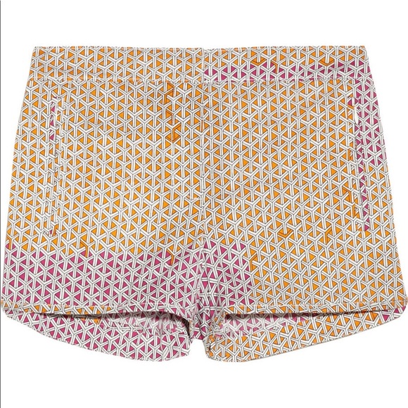 Tibi printed cotton-stretch shorts - Picture 1 of 5